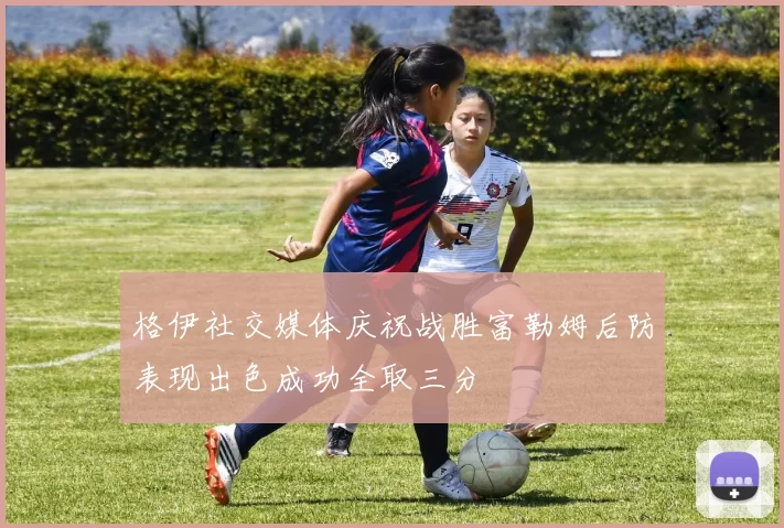 格伊社交媒体庆祝战胜富勒姆后防表现出色成功全取三分