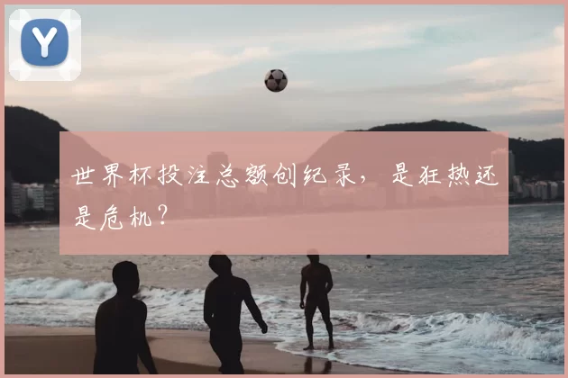 世界杯投注总额创纪录,是狂热还是危机?